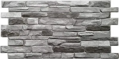 Produktbild von Stilvolle 3D-Wandpaneele in Grau für modernes Interior Design