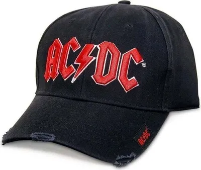 Image de Casquette de baseball Merchandise - AC/DC - Logo rouge