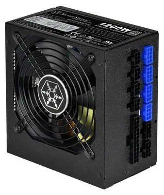 Obrázek produktu pro Silverstone ST1200-PTS, 1200 W, 100 - 264 V, 47 - 63 Hz, Aktivní, 120 W, 1200 W