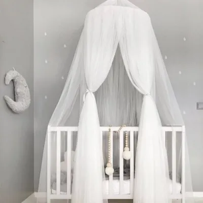 Produktbild von Baldachin Kinderzimmer Deko Saumlänge 300cm*60 CM