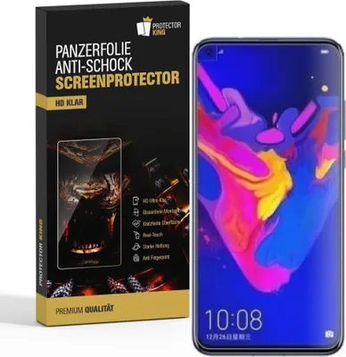 Produktbild von 4x Panzerfolie für Huawei Nova 4 ANTI-SCHOCK Displayschutzfolie HD ULTRA KLAR