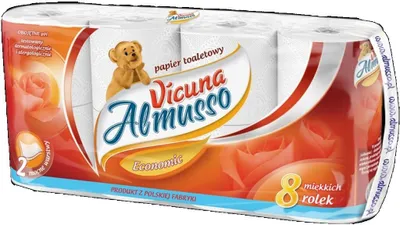 Obrázok produktu pre Almusso, Vicuna Kvalitný Toaletný Papier - 8 Roliek