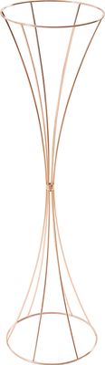 10 Stück Vasen Set 22x80cm Metall künstliche Blumen Vase Blumenständer (gold) für Hochzeit Party Weihnachten Requisiten Tischdekoration