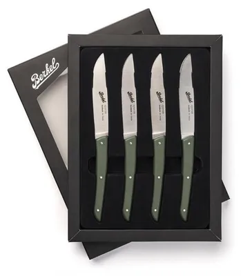 Produktbild von Berkel 4er-Set Steakmesser, Berkel 4-er Set Steakmesser :grün