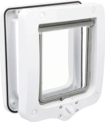 Produktbild von TRIXIE 4-Wege Freilauftür - weiß - 20 × 22 cm
