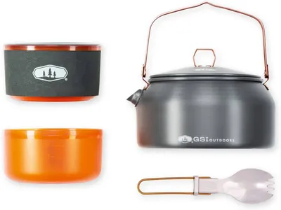 Immagine prodotto di Set da campeggio per cucinare GSI Outdoor 50264 Halulite Ketalist