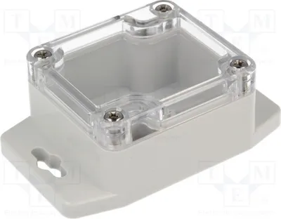 Image de 1 x Boîtier : universel, dimensions : 35 mm (Z) x 58 mm (X) x 64 mm (Y), couleur : gris, modèle : G201CMF