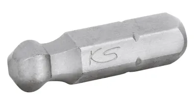 Produktbild von KS Tools 1/4 Bit Innensechskant, 25 mm, Kugelkopf, 3 mm