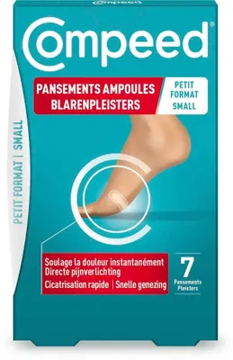 Obrázek produktu pro Compeed Náplasti na puchýře, malé balení (7 kusů)