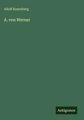 Produktbild von A. von Werner