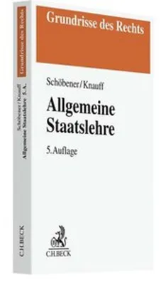 Immagine prodotto di Allgemeine Staatslehre