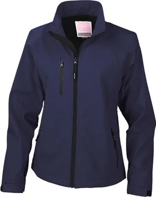 Produktbild von Result R128F | La Femme Base Layer Soft Shell - Farbe: Navy - Größe: XXL