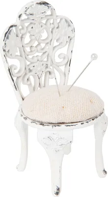 Immagine prodotto di Cuscino Clayre & Eef 5x5x10 cm Bianco Ferro Tessile
