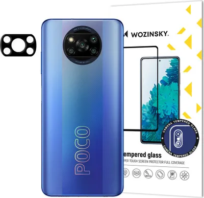 Produktbild von Wozinsky Gehärtetes Glas für Xiaomi Poco X3 - Schwarz KP24483