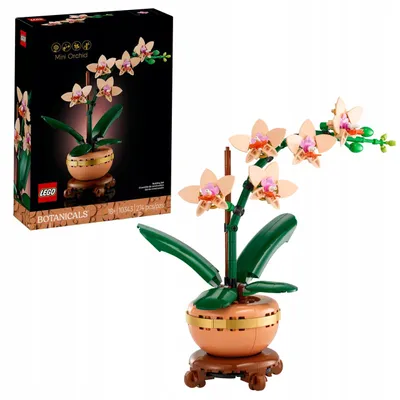 Produktbild von Lego Bausteine 10343 Kleine Orchidee Botanical Collection 274 Teile Geschenk