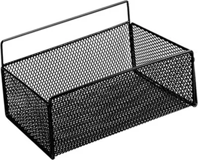 Obrázek produktu pro Kuchyňský nástěnný organizér 26x15x14cm Bezděrový nástěnný odkapávač na cibuli zázvor česnek koření