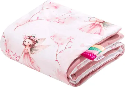 Produktbild von Little Fairy & Smokey Pink Soft Velvet Neugeborene Decke 55x75cm
