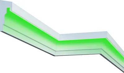 Produktbild von 10 Meter | Fassade | LED Stuck | EPS | Polyurethan| wetterfest | 75x180mm | MC307