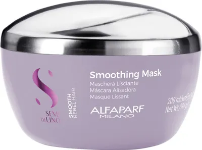 Produktbild von ALFAPARF Milano Smoothing Mask, 200 ml, Frauen, beschädigtes Haar, Alle Farben, Glättend, Behälter