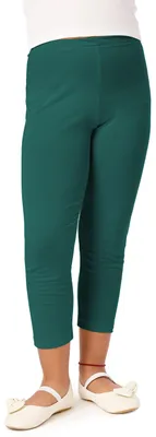 Produktbild von Merry Style Mädchen 3/4 Leggings aus Viskose MS10-131 (Smaragdgrün, 110 cm)