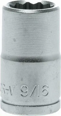 Obrázok produktu pre Tengtools 74315805 Vaso 1/2" Bihex Pulgadas 9/16 M120118-C