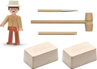 Produktbild von Efko Igráček Archäologe mit ägyptischen Mumienausgrabungen und Statuen des Gottes Horus