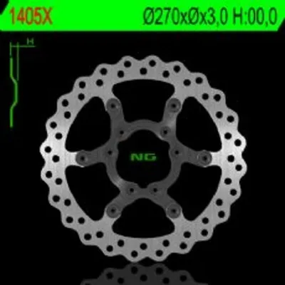 Obrázok produktu pre NG BRAKES Bremsscheibe Wave schwimmend
