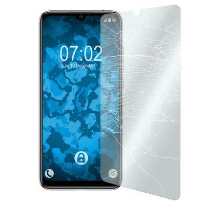 Produktbild von 1er-Pack PhoneNatic Glas-Folie klar  kompatibel mit Xiaomi Mi A3 - Panzerglas für Mi A3