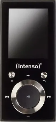 Zdjęcie produktu dla Intenso 3717490, Odtwarzacz MP4, 64 GB, LCD, USB 2.0, Czarny, Słuchawki w zestawie