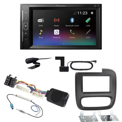 Produktbild von Pioneer DMH-A240DAB Bluetooth MP3 USB DAB+ DAB+ Einbauset für Fiat Talento