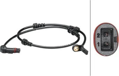 Produktbild von HELLA ABS Sensor Raddrehzahl Vorne passend für MERCEDES-BENZ M-Klasse (W164) 6PU 012 679-321