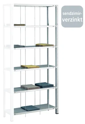 Produktbild von Fädelstäbeanbauregal - 2000x900x350 mm, Typ 70 kg