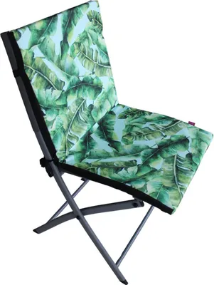Image de Coussin imperméable pour chaise de jardin TIP avec dossier 80x40x2,5 cm Ibiza Day