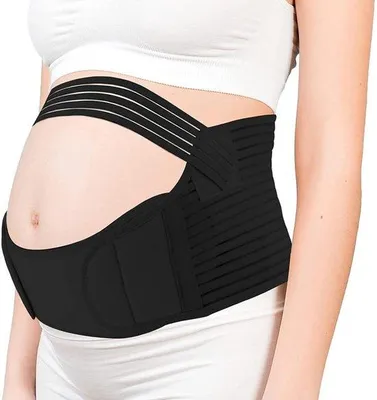 Immagine prodotto di Supporto addominale e lombare multifunzione 3-in-1: supporto addominale e lombare per donne in gravidanza