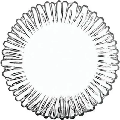 Pasabahce Aurora 6-Teiliges Glas Platte Dessertteller Kuchenteller Transparent