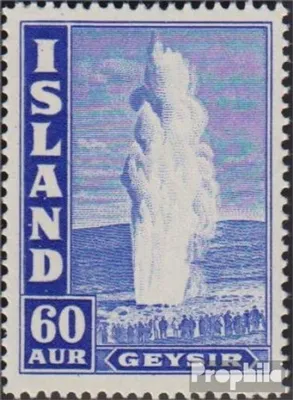 Produktbild von Briefmarken Island 1943 Mi 229A postfrisch Freimarken