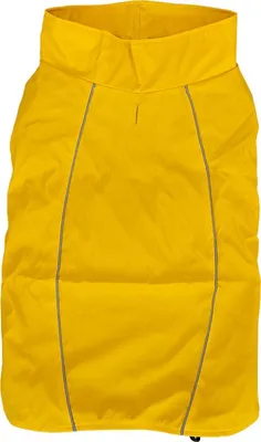 Immagine prodotto di Giacca outdoor impermeabile, senza cappuccio, colore giallo vivace, taglia grande