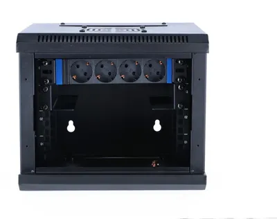 Produktbild von DSIT 4HE - 10 Zoll Serverschrank mit Glastür - Set - 312x310x264mm (BxTxH)
