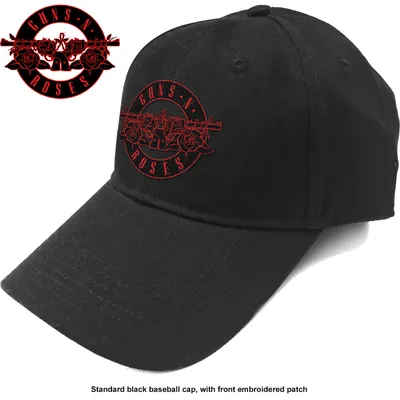 Produktbild von Guns N' Roses Red Circle Logo Deckel Black UNI