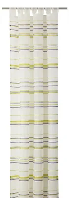 Gardinenschal mit 7 Schlaufen, 245 x 144 cm, Polyester, waschbar