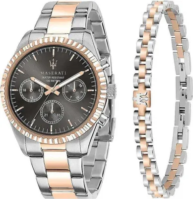 Produktbild von MASERATI MASERATI WATCHES R8853100031 Herrenchronograph special set