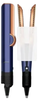 Immagine prodotto di Asciugacapelli e piastra per capelli, tecnologia a ioni negativi, design compatto, grigio-oro, spina UE-a