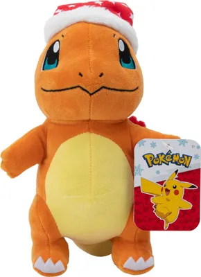 Produktbild von Jazwares - Pluszowa Maskotka Charmander 20cm z Motywem Świątecznym Pokémon