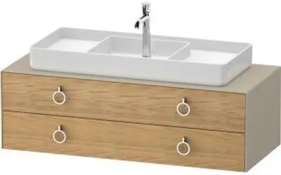 Produktbild von DURAVIT WT4992MH5600000 Konsolen-WTU wh. White Tulip 550x1300