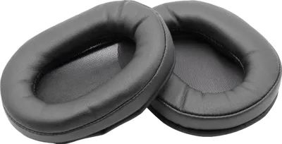 Produktbild von vhbw Ohrpolster kompatibel mit Sony MDR-1RBTMK2, MDR-1R, MDR-1RMK2, MDR-1RNC Kopfhörer Headset, Polyurethan / Schaumstoff Schwarz