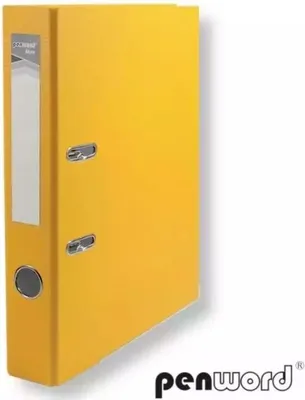 Image de Classeur A4 avec anneaux de 5 cm, jaune, pour l'archivage de documents