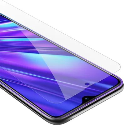 Immagine prodotto di Cadorabo pellicola blindata per Realme 5 PRO / Realme Q pellicola protettiva in vetro temperato trasparente di protezione del display