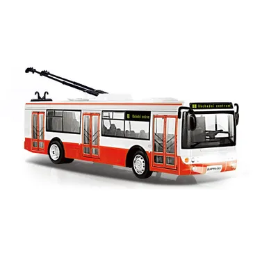 Zdjęcie produktu dla Trolejbus zapowiadający przystanki w języku czeskim 28 cm