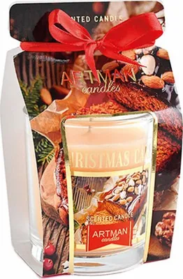 Obrázok produktu pre Nohel Garden Sviečka v skle COOKIES WINTER s vôňou vianočného koláča 180g