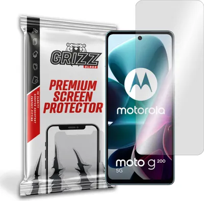 Zdjęcie produktu dla Szkło hybrydowe GrizzGlass HybridGlass dla Motorola Moto G200 5G